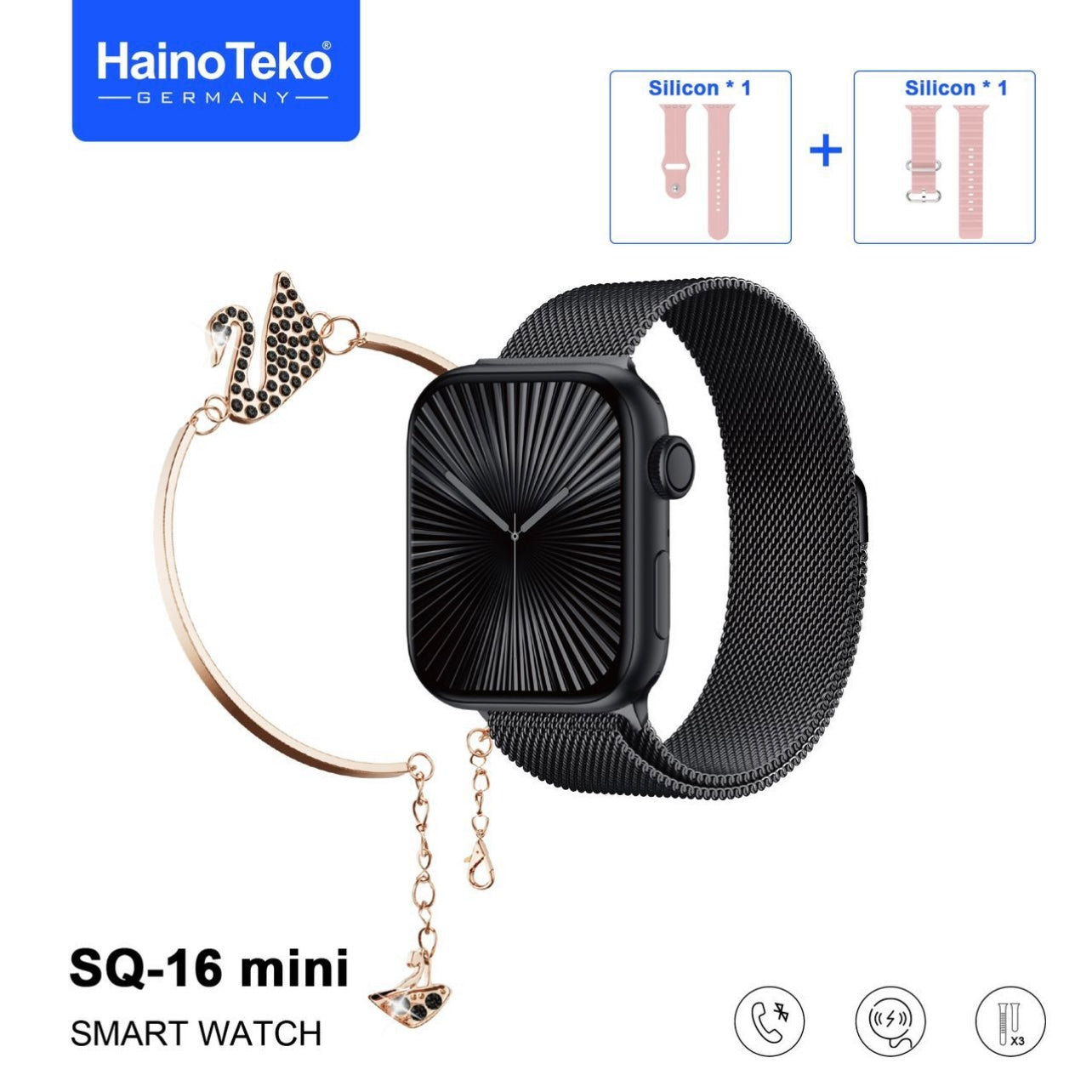 HainoTeko SQ-16 Mini Akıllı Saat