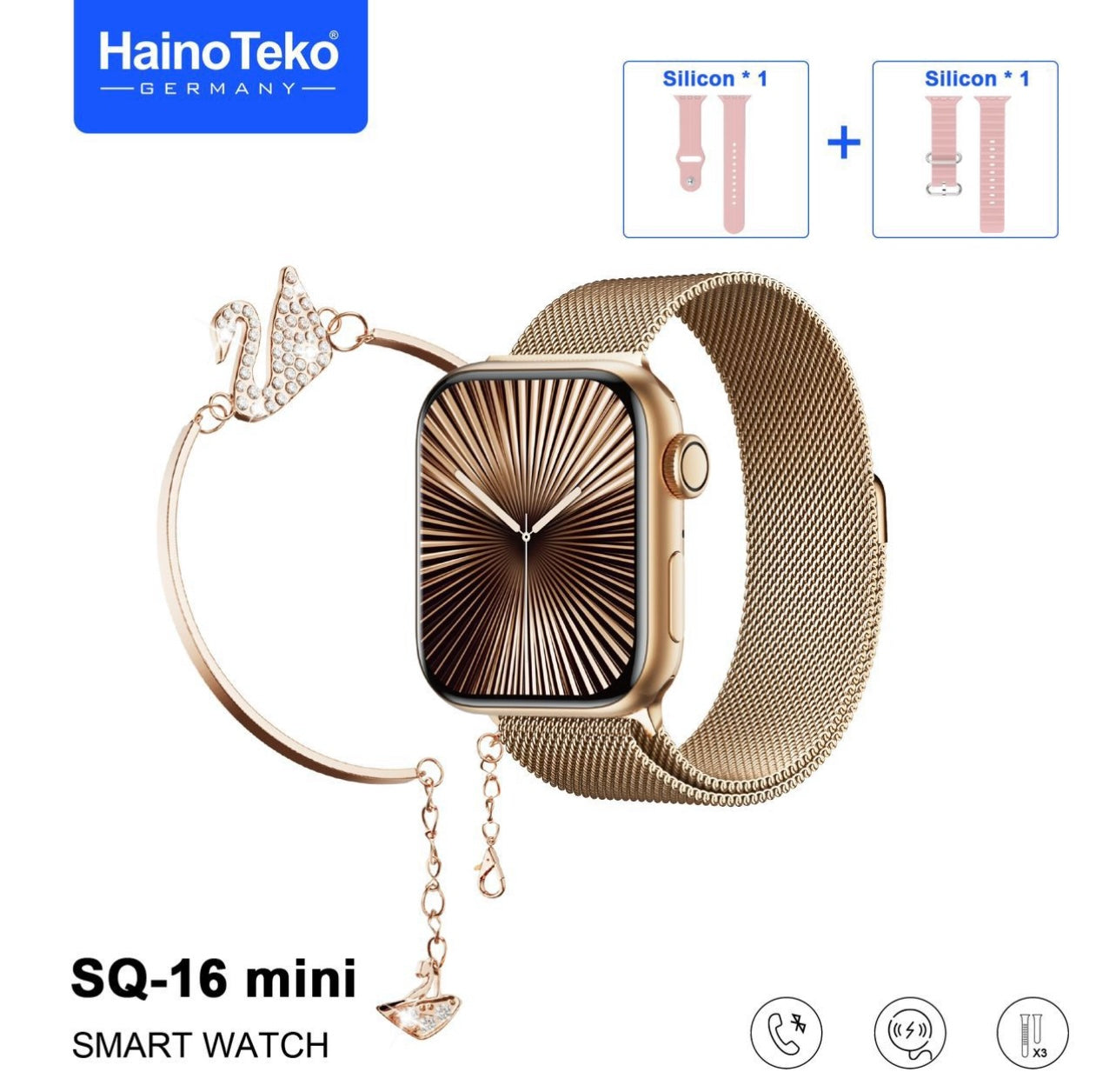 HainoTeko SQ-16 Mini Akıllı Saat